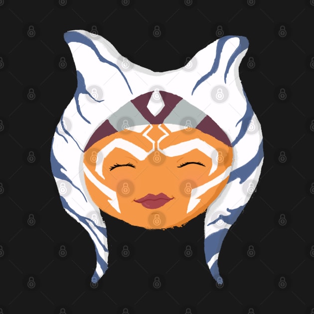 Chibi smiling Ahsoka by Kochu