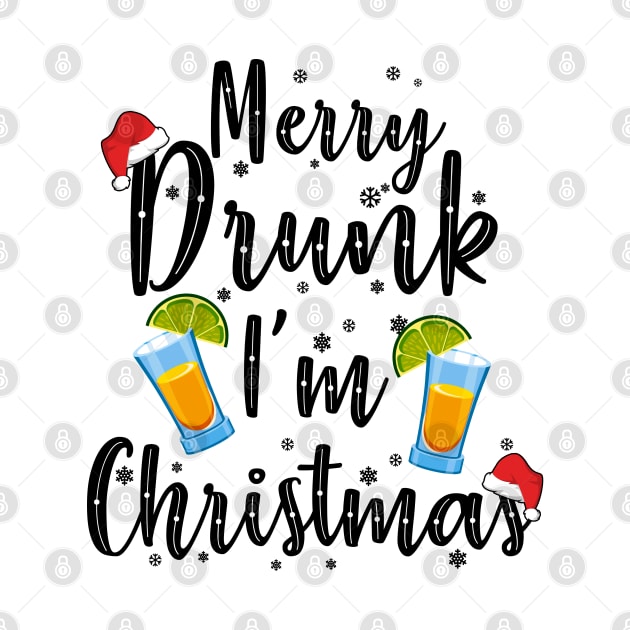 Tequila Christmas. Merry Drunk I'm Christmas. by KsuAnn