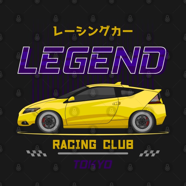 Tuner Yellow CRZ JDM by GoldenTuners