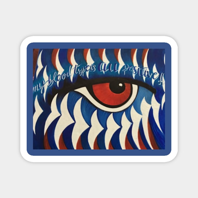 Eye of Auburn Magnet by Few of your favorite things