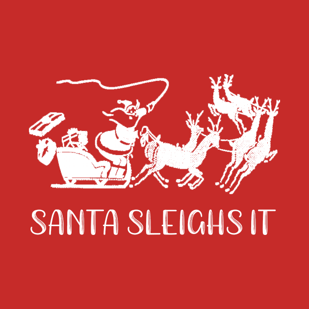 Santa Sleighs It by SarahBean