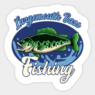 Bass Fish Stickers for Sale