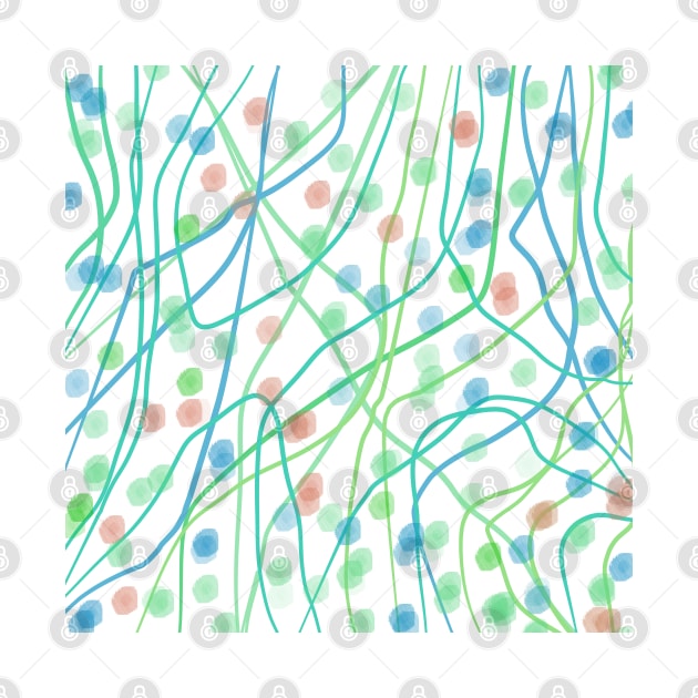 Green pattern design by jen28