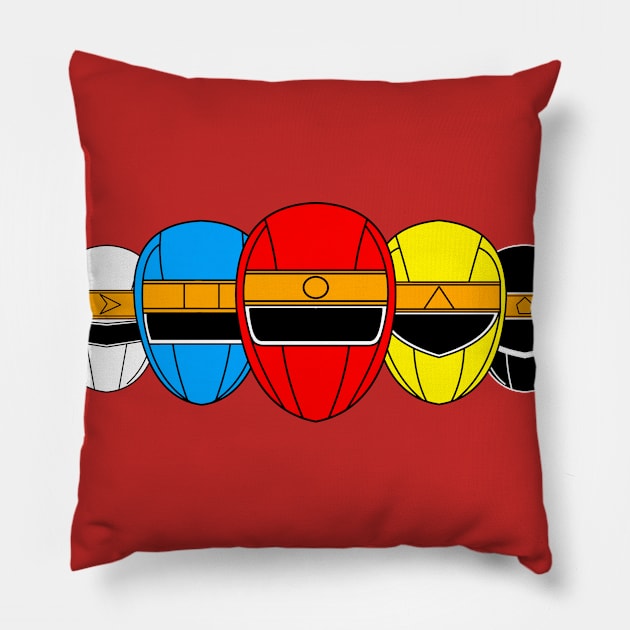 Alien Helms Pillow by nickbeta