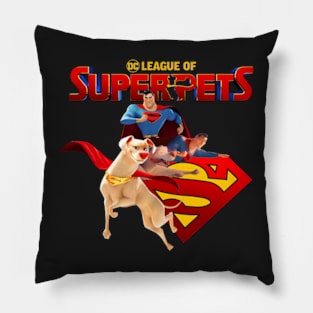 dc league of super pets Pillow