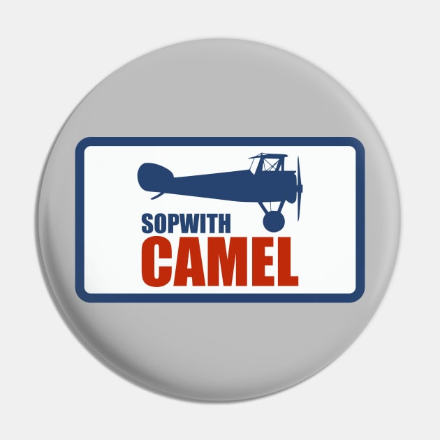 Sopwith Camel Pin by Tailgunnerstudios
