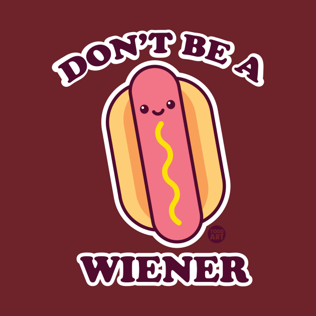 HOT DOG WIENER by toddgoldmanart