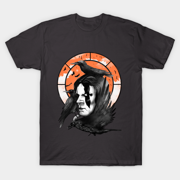 Gøre en indsats London gevinst Neo Noir Superhero - The Crow - T-Shirt | TeePublic