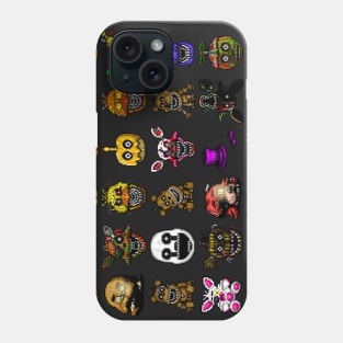 FNAF 4 Pixel art collage Phone Case