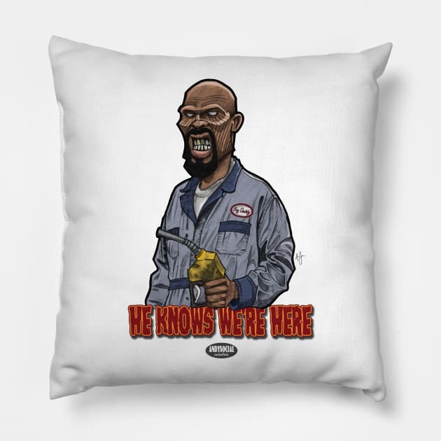 Big Daddy Pillow by AndysocialIndustries