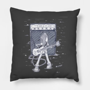 Bass Player Pillow