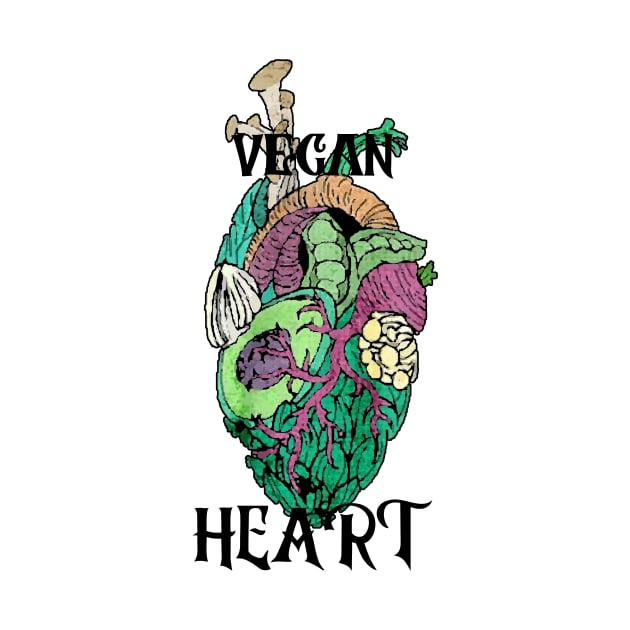 VEGAN HEART by NICHE&NICHE