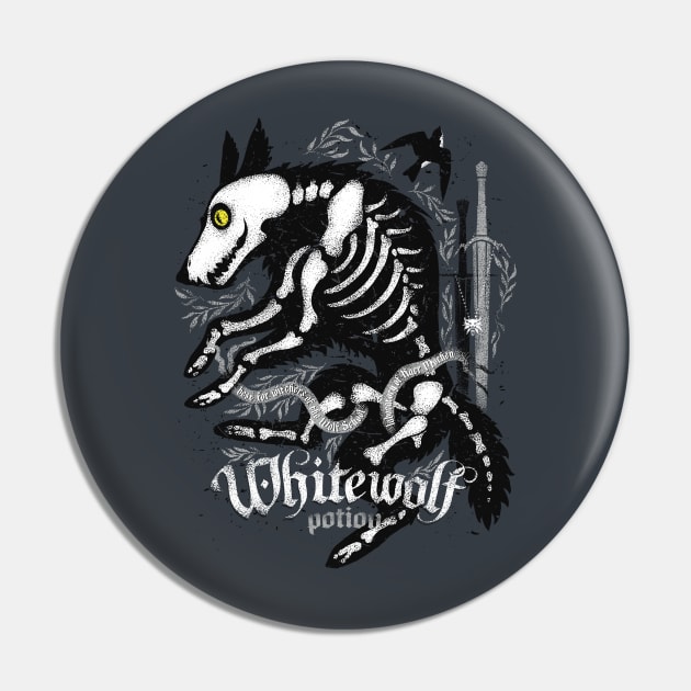 Whitewolf potion Pin by Narwen