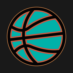 Simple Basketball Design In Your Team's Colors! T-Shirt