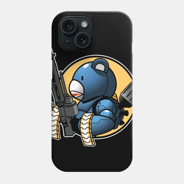 Gundam War Bear Phone Case by Spikeani