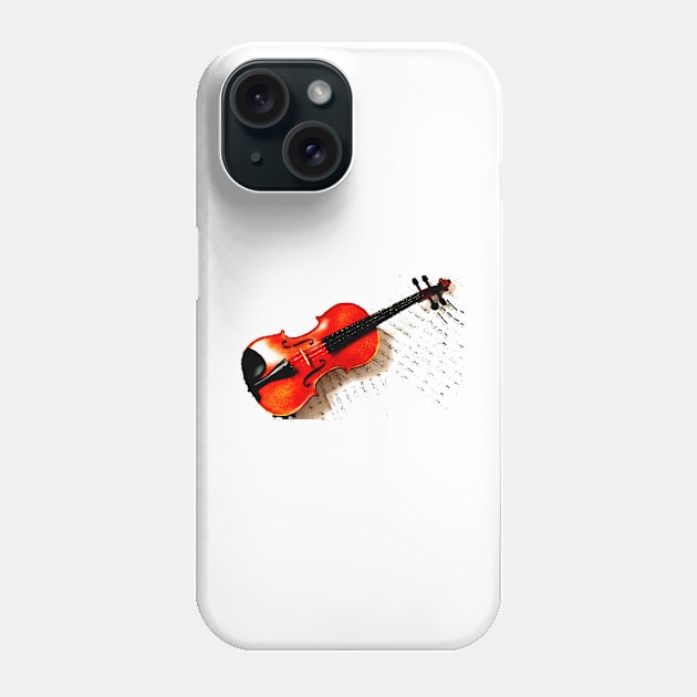 Violin Phone Case by YellowLion