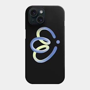 E (Letter Initials) T-Shirt Phone Case