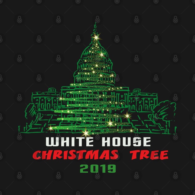 White House merry christmas by TOPTshirt