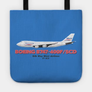 Boeing B747-400F/SCD - Silk Way West Airlines Tote