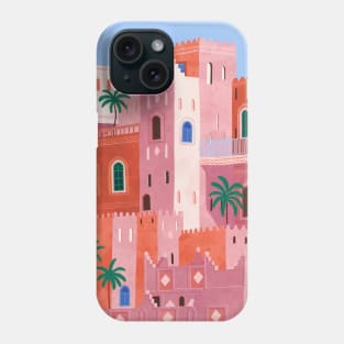 Sunset in Morocco Phone Case