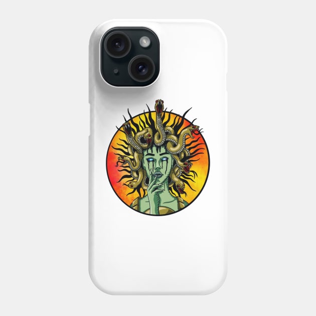 medusa Phone Case by sample the dragon