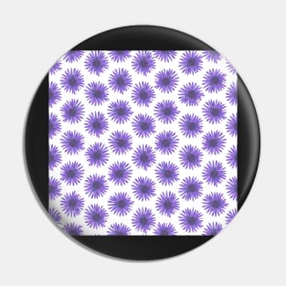 Field of stunning violet sunflowers Pin