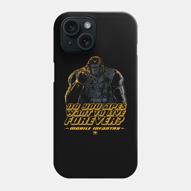 You Apes Phone Case by AndreusD