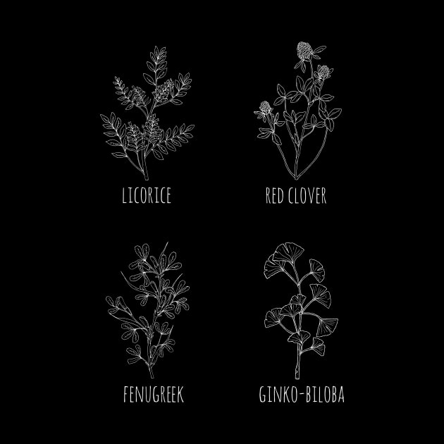 plants collection / study of plants / plant scientist / botany lover by Anodyle