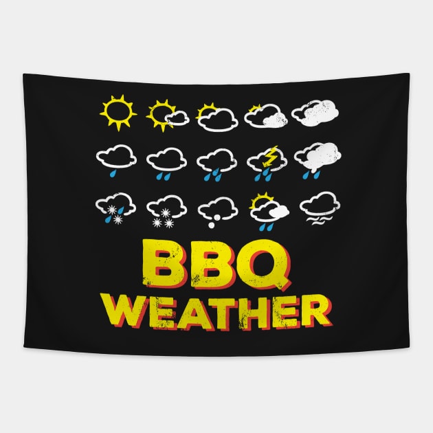 BBQ Weather Dad Tapestry by BraaiNinja