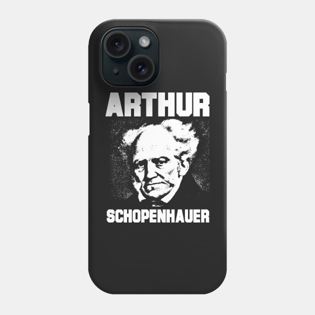 Arthur Schopenhauer Phone Case by truthtopower