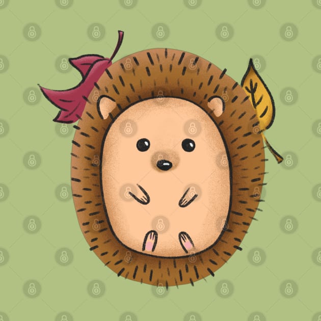 Cute hedgehog by Chigurena