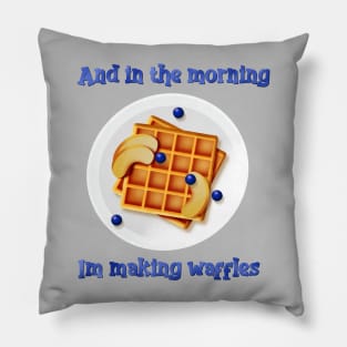 Waffle Making Pillow