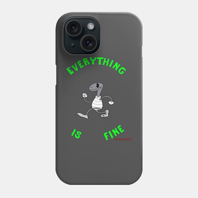 ERASERHEAD Everything is Fine Phone Case by TristanYonce