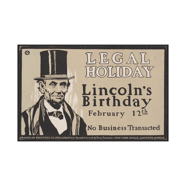 Lincoln's Birthday Legal Holiday by See Generally