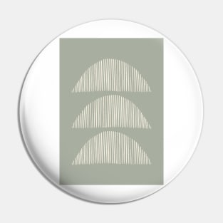 Sage green geometric shapes Pin