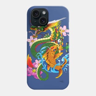 Dragon & Koi Phone Case