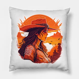 Cowgirl Pillow