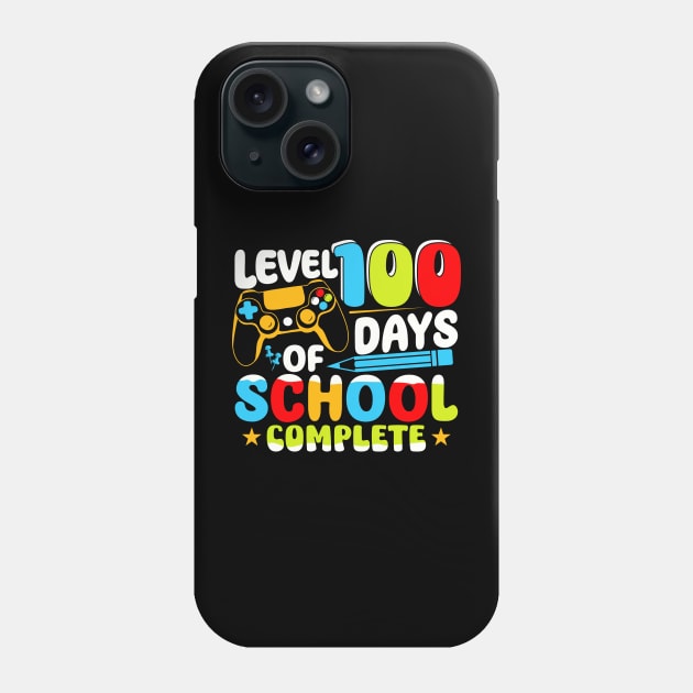 Level 100 Days of School Completed Phone Case by Tota Designs