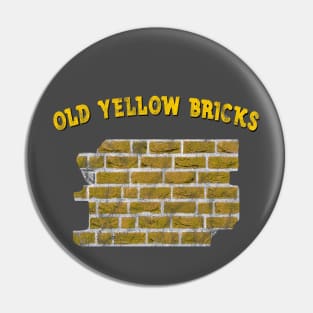 Old Yellow Bricks Pin