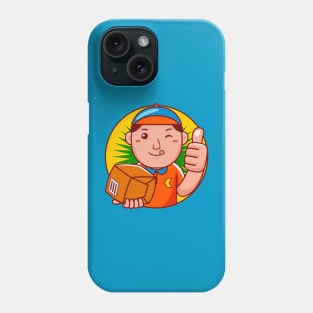 Courier Man Phone Case