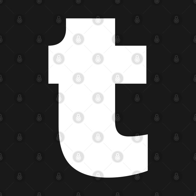 Alphabet T (lowercase letter t), Letter T by maro_00