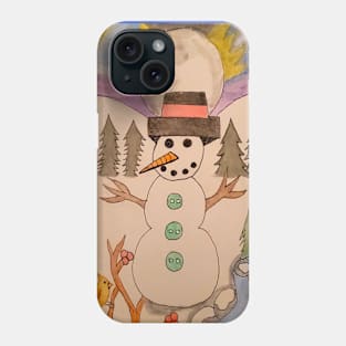 Walking In A Winter Wonderland Phone Case