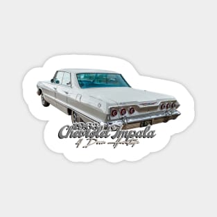 1963 Chevrolet Impala 4 Door Hardtop Magnet