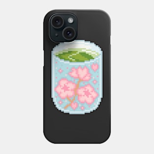 Green Tea Pixel Art Phone Case