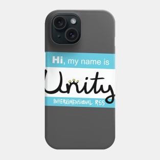 Hello, My Name is Unity Phone Case