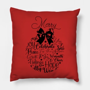 Merry Ornament Pillow