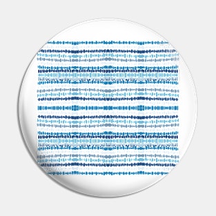 Modern simple trendy blue striped pattern Pin