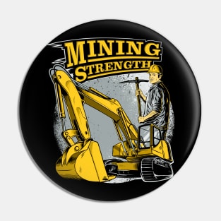 Excavator Mining Strength Pin