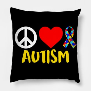 Love Autism - Autism Awareness Pillow