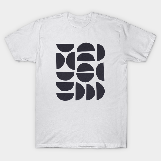Black & White Cut-Outs - Shapes - T-Shirt | TeePublic